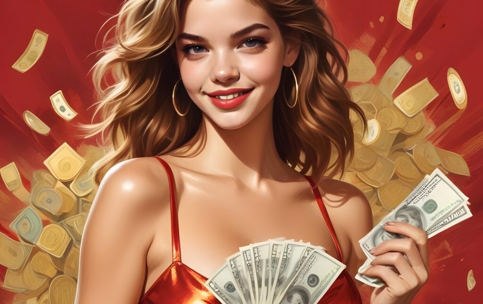 woman-red-dress-with-bunch-money-her-hand